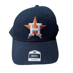 Houston Astros NWT Mens Adjustable Hat Baseball Cap Genuine MLB Merchandise